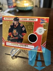 2003-04 Pacific Prism Game-Worn Jersey 475/935 Chris Drury #106